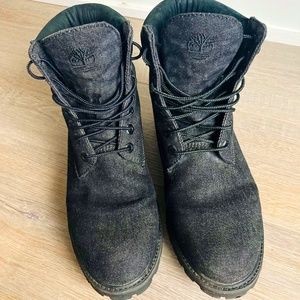 Timberland denim boots